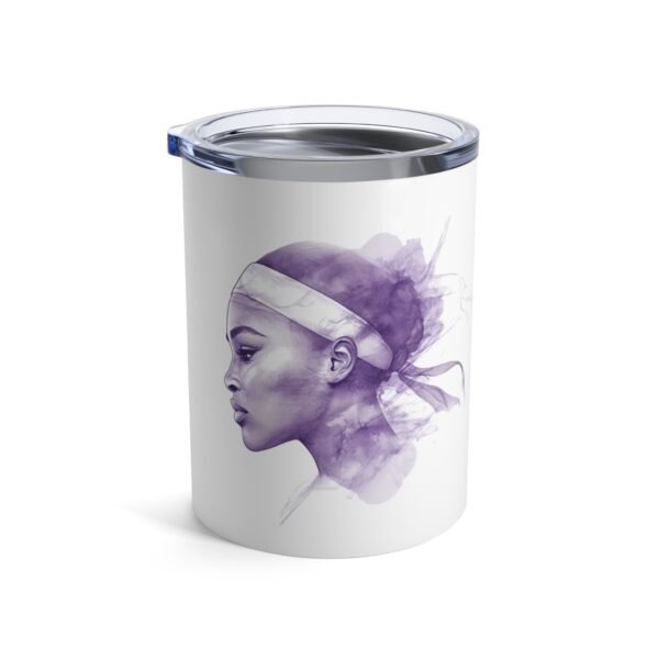 WickerStudio Tumbler 10oz, Serena Slam, Tennis Super Fan Cup, Tennis Lover Gift, Serena Super Fan. - Image 4
