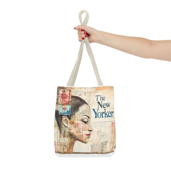 WickerStudio The New Yorker Tote Bag, Stylish - Fashionable Carryall, Chic Shoulder Bag, Trendy Market Elegant Book Tote - Image 16