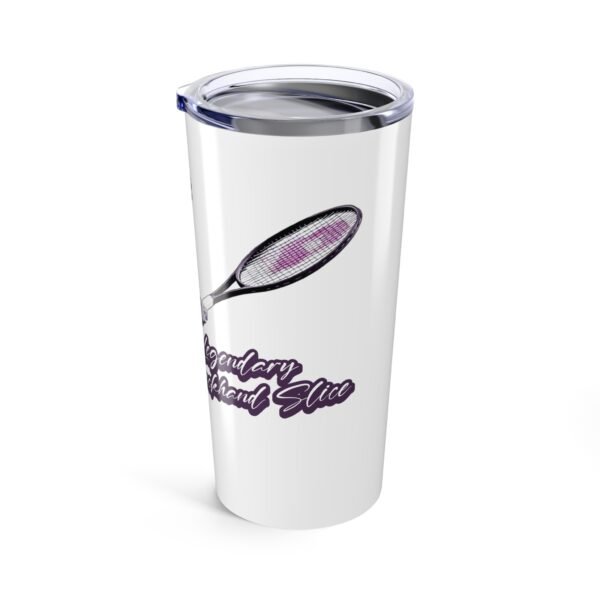 WickerStudio FedEx Backhand Sliced Tumbler, Tennis Lover Tumbler, Holiday Drinkware, Festive Gift, Tennis Super Fan. - Image 4