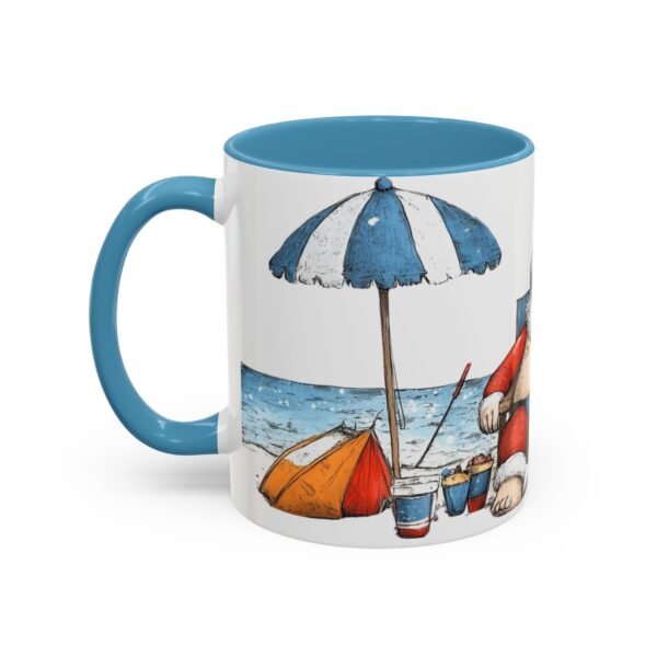 WickerStudio Santa on the Beach Christmas Not Come Yet, Festive Mug, Holiday Gift, Santa Mug, Seasonal Decor, Christmas Mug - Image 19