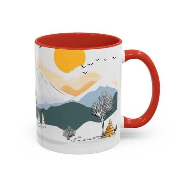 WickerStudio Duet Lover Snow Trekking Coffee Cup, Romantic Hot Beverage Drinkware, Valentine's Day Gift, Couple Winter - Image 14