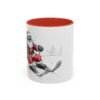 WickerStudio Santa is on his way, Ice Cross Downhill Christmas Mug, Holiday Mug, Festive Mug, Santa Mug - Image 13