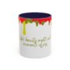 WickerStudio Joyful Moments Accent Coffee Mug, Happy Hour Cup, Relaxation Mug, Cozy Drinkware, Gift for Coffee Lovers - Image 5
