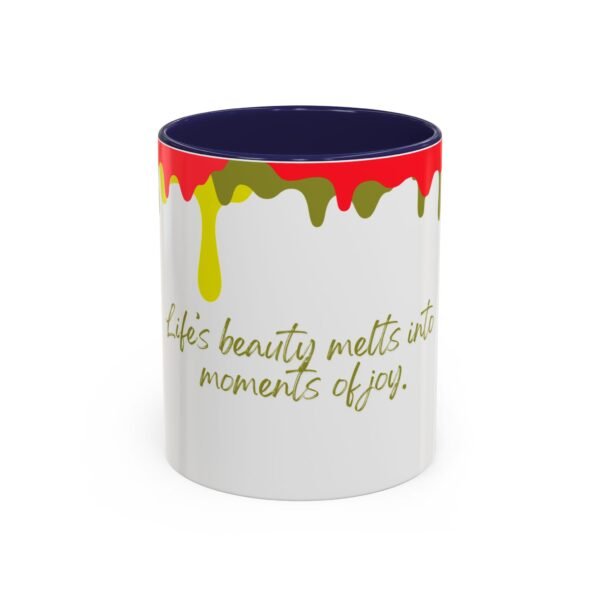 WickerStudio Joyful Moments Accent Coffee Mug, Happy Hour Cup, Relaxation Mug, Cozy Drinkware, Gift for Coffee Lovers - Image 5