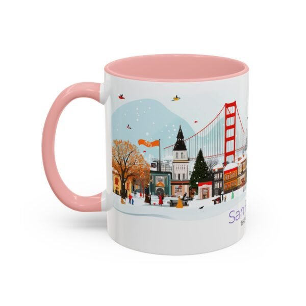 WickerStudio San Francisco The Golden City Design, California Travel Souvenir Cup, Ceramic Tea Mug, Gift for Traveler, - Image 11