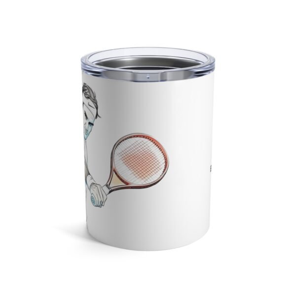 WickerStudio Unique FedEx Backhand Slice Tumbler, Tennis Fan, Tennis Player Gift, Custom Tumbler Cup, Tennis Lover Mug