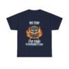 WickerStudio Its Fine, Everything Fine Unisex Tee, Animal Lover Gift, Cute Animal Graphic Shirt, Bookworm Tee - Image 33