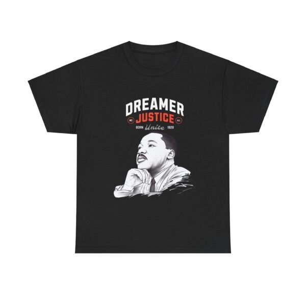 WickerStudio Graphic Tee, MLK Jr Dreamer Justice T-Shirt, Civil Rights Movement Gift,  Black History Month Tee