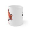 WickerStudio Mug 11oz, Kushiro Washo Japanese Seafood Market Salmon Coffee Cup Tea Gift, Kitchen Home Decor, Seafood Lover