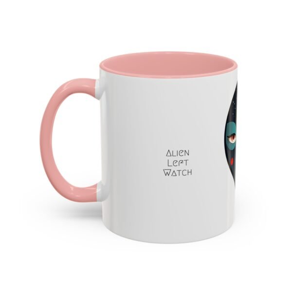 WickerStudio Funny Quote Human Right Watch, Alien Left Watch Accent Coffee Mug 11oz, Cute Tea Cup, Unique Office Decor - Image 11