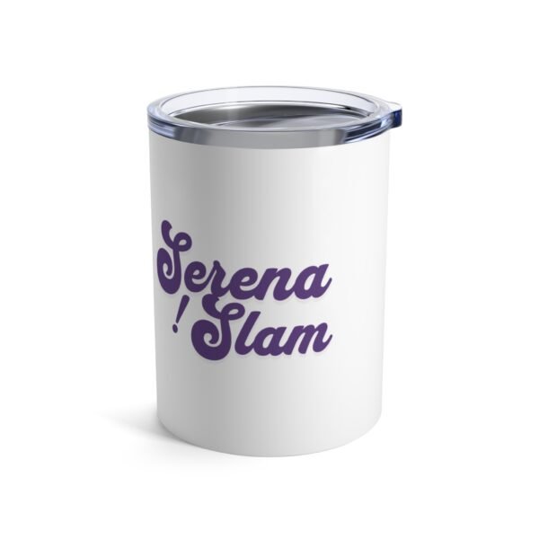 WickerStudio Tumbler 10oz, Serena Slam, Tennis Super Fan Cup, Tennis Lover Gift, Serena Super Fan. - Image 3