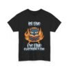 WickerStudio Its Fine, Everything Fine Unisex Tee, Animal Lover Gift, Cute Animal Graphic Shirt, Bookworm Tee - Image 7