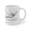 WickerStudio save wildlife concept mug, Dolphin, coffee cup, nature conservation, wildlife lover gift - Image 3