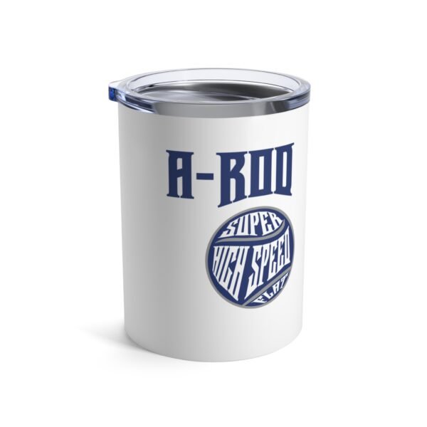 WickerStudio Tumbler 10oz A-Rod Tennis Fan Drinkware Cup, Tennis Lover Gift, Tennis Coffee Mug - Image 4
