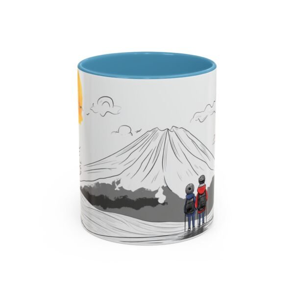 WickerStudio Mountain Trail Trekking Duet Lover Coffee Mug, Outdoor Adventure Camping Tea Cup Gift, Hiking Couple - Image 17