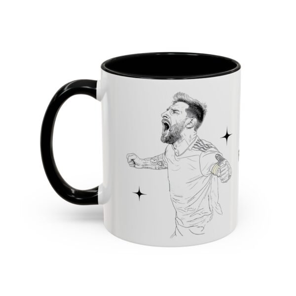 WickerStudio Messi Mug, Ballon D'or Football, La Pulga, Messi Fan Gift, Soccer Legend Mug, Messi Fan Coffee Cup - Image 3