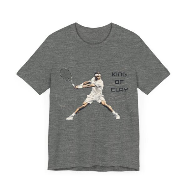 WickerStudio T-Shirt, King of Clay Rafa Super Fan, Tennis Tee, Sports Fan Gift, Tennis Player Shirt - Image 19