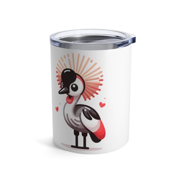 WickerStudio Kushiro Living Red Crowned CraneTumbler Mug, Tumbler Cup, Coffee Tumbler, Tea Mug, Cute Animal Gift - Image 3