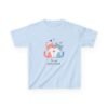 Girl and Cat Kids Tee, Best Friend Animal Print Shirt - Image 45