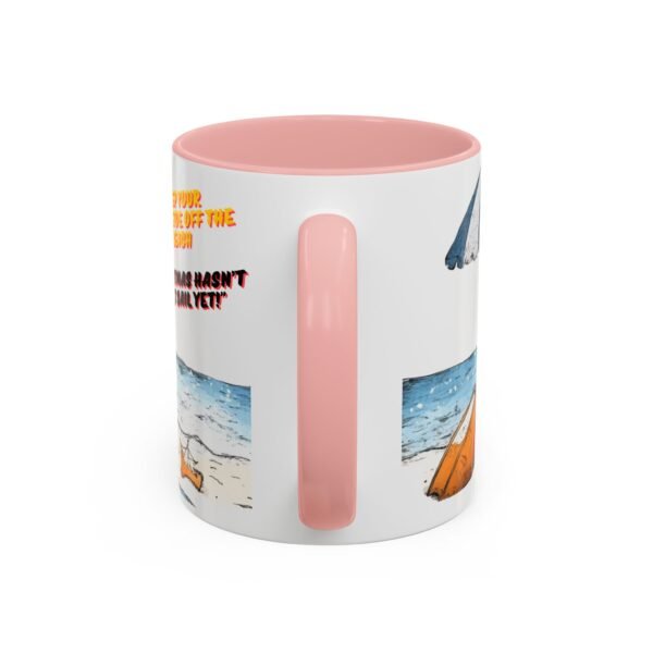 WickerStudio Santa on the Beach Christmas Not Come Yet, Festive Mug, Holiday Gift, Santa Mug, Seasonal Decor, Christmas Mug - Image 12