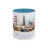 WickerStudio San Francisco The Golden City Design, California Travel Souvenir Cup, Ceramic Tea Mug, Gift for Traveler, - Image 17