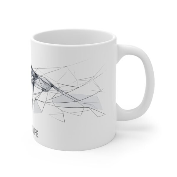 WickerStudio save wildlife concept mug, Leopard, coffee cup, nature conservation, wildlife lover gift - Image 3
