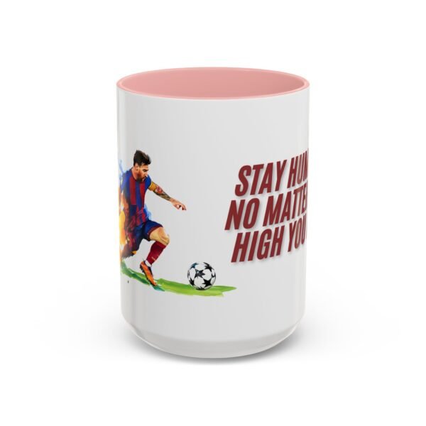 WickerStudio Football Quote With the Legend Messi, Sports Fan, Soccer Lover Cup, Team Spirit Drinkware, Customized Mug - Image 25