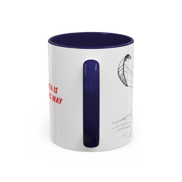 WickerStudio Santa is on his way, Snow Kiting, Christmas Mug, Holiday Mug, Festive Mug, Santa Mug, 11oz,  Gift for Christmas - Image 8