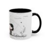 WickerStudio Duet Lover Mug, Campfire Camping Ceramic Coffee Cup, Outdoor Adventure, Campsite Enthusiast Mug, Romantic Mug. - Image 2