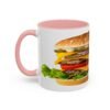 WickerStudio Funny Hamburger Mug, Ceramic Tea Cup, Cute Kitchen Decor, Unique Gift - Image 11