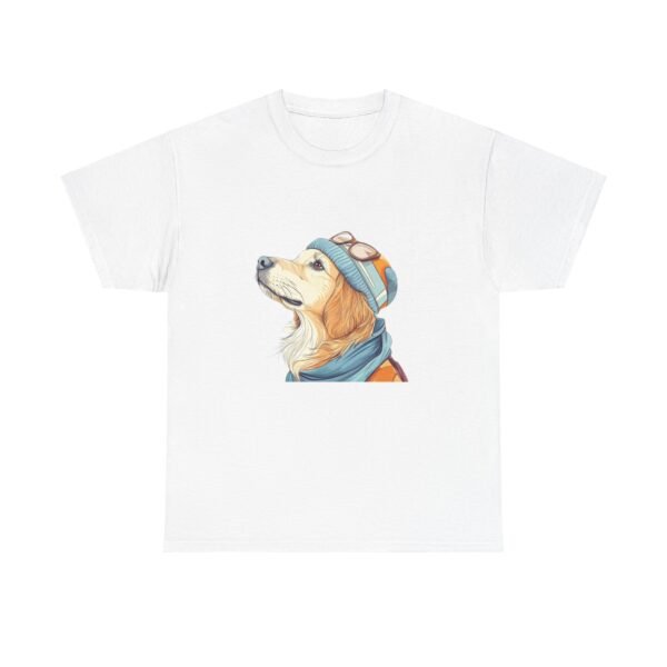 WickerStudio Golden Retriever Therapy Tee, Dog Lover Gift, Comfortable Cotton Shirt, Animal Therapy Top, Golden Owner Gift - Image 5