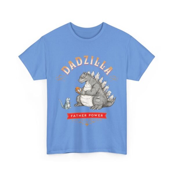 WickerStudio Father Power Dadzilla Unisex Heavy Cotton Tee Shirt for Dad, Father's Day Gift, Dad Birthday Present, Daddy Tee - Image 47