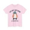 WickerStudio Motivation Penguin T-Shirt, Unisex Tee, Motivational Graphic Shirt, Inspirational Top, Courage Quote - Image 43