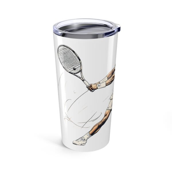 WickerStudio Rafa King Of Clay Tumbler 20oz, Tennis Lover Gift, Sports Drinkware, Tennis Fan Mug, Gift for Tennis Lover - Image 3