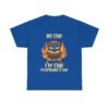 WickerStudio Its Fine, Everything Fine Unisex Tee, Animal Lover Gift, Cute Animal Graphic Shirt, Bookworm Tee - Image 29