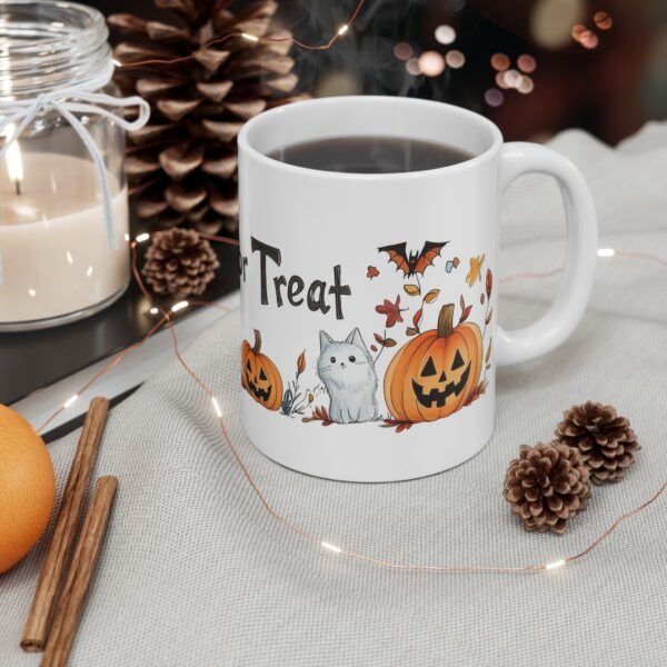 Halloween Trick or Treat Mug 11oz - Spooky Season - Image 4