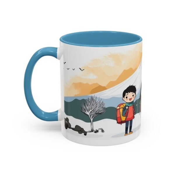 WickerStudio Duet Lover Snow Trekking Coffee Cup, Romantic Hot Beverage Drinkware, Valentine's Day Gift, Couple Winter - Image 19