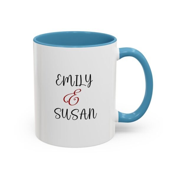 WickerStudio Best Friend Accent Coffee Mug (11, 15oz), BFF mug, friendship gift, bestie cup, personalized mug - Image 34