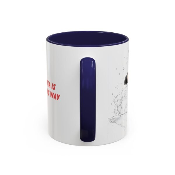 WickerStudio Santa is on his way, Snowboard, Christmas Mug, Holiday Mug, Festive Mug, Santa Mug, 11oz,  Gift for Christmas - Image 8