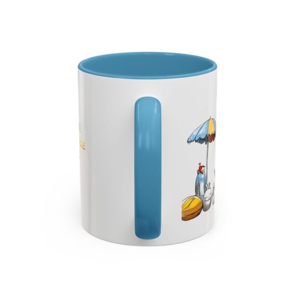 WickerStudio Santa Claus Relax on the Beach Before Christmas Come, Holiday Coffee Cup, Festive Xmas Gift, Novelty Mug - Image 20