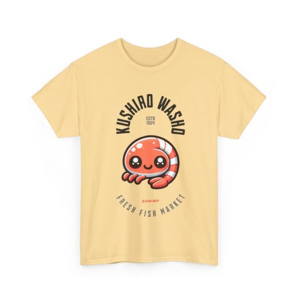 WickerStudio Japanese Seafood Market Unisex Tee - Kushiro Washo Design, Hokkaido T-Shirt, Shrimp Shirt, Travel Graphic Top - Image 15