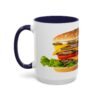 WickerStudio Funny Hamburger Mug, Ceramic Tea Cup, Cute Kitchen Decor, Unique Gift - Image 23