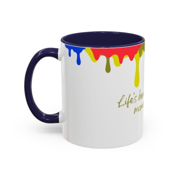 WickerStudio Joyful Moments Accent Coffee Mug, Happy Hour Cup, Relaxation Mug, Cozy Drinkware, Gift for Coffee Lovers - Image 7