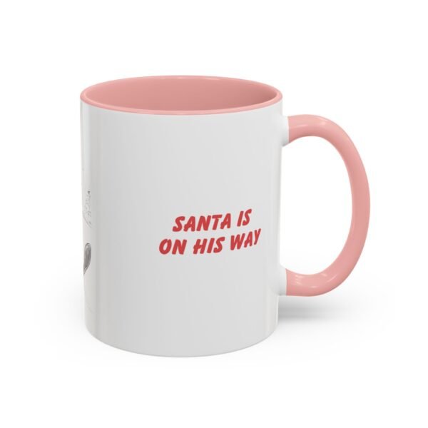 WickerStudio Santa is on his way, Ice Cross Downhill Christmas Mug, Holiday Mug, Festive Mug, Santa Mug - Image 10