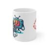 WickerStudio Vintage Memory Mug Television Projector Retro Coffee Cup, Vintage Lover Mug, Geeky Cup,