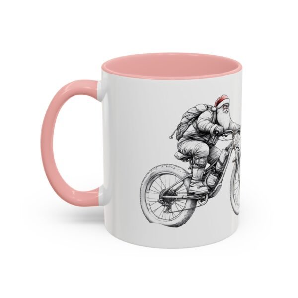 WickerStudio Santa is on his way, Christmas Mug, Holiday Mug, Festive Mug, Santa Mug, 11oz,  Gift for Christmas - Image 11