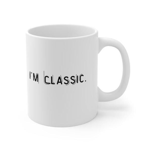 WickerStudio Vintage Typewriter Accent Coffee Mug, Classic Retro Office Desk Mug, Writer Gift for Book Nerd, Unique Design - Image 3