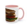 WickerStudio Funny Hamburger Mug, Ceramic Tea Cup, Cute Kitchen Decor, Unique Gift - Image 10