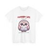 WickerStudio Kushiro Living Blackiston's Fish Owl T-Shirt, Wildlife Graphic Tee, Bird Lover Gift, Nature Lover Shirt - Image 3