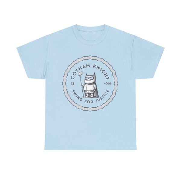 WickerStudio Gotham Golf Club Swing For Justice Unisex Tee, Superhero Gift Shirt, Comic Book Tee, Dark Knight Shirt - Image 25